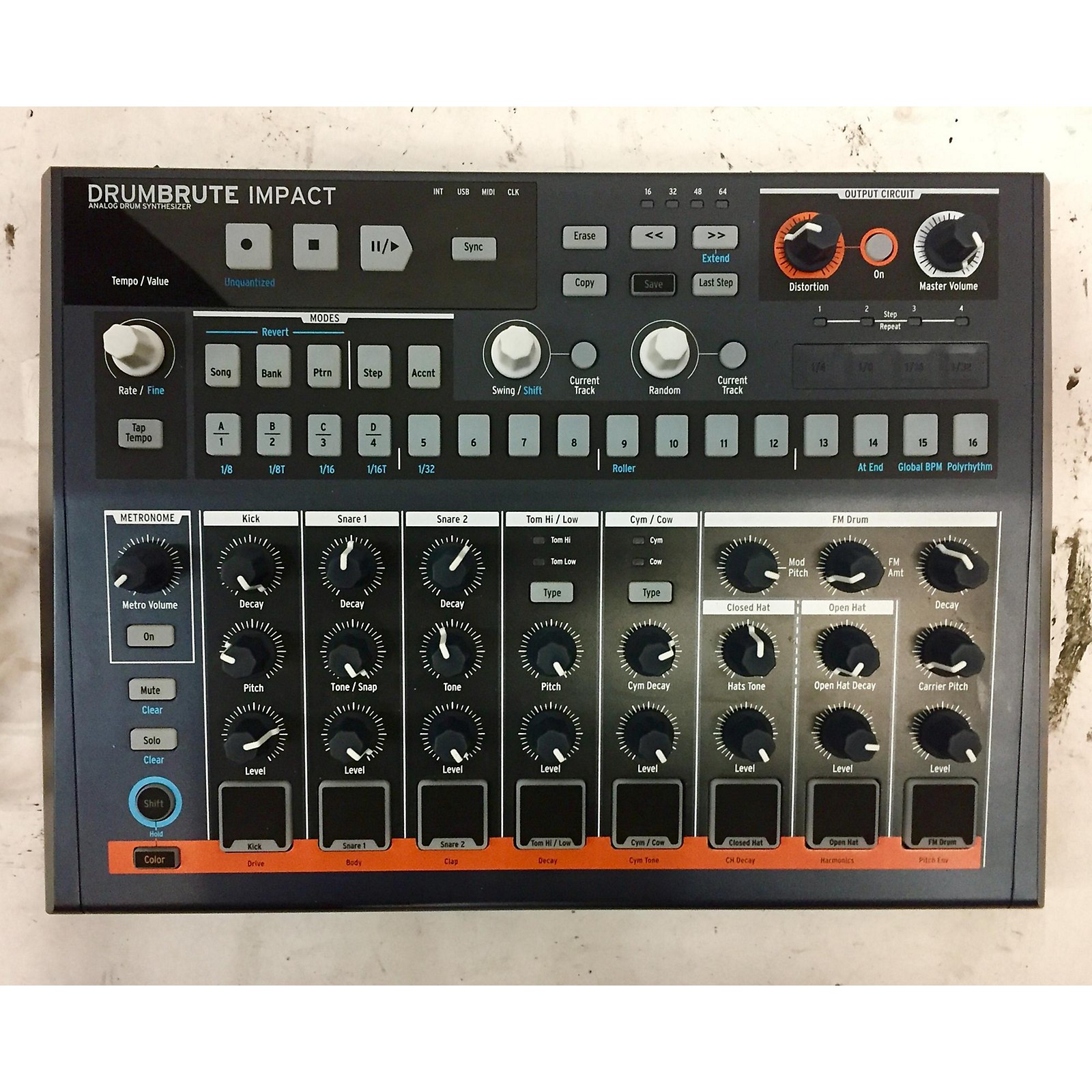 Used Arturia Drumbrute Impact Drum Machine Guitar Center