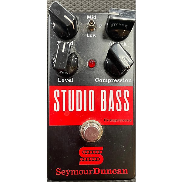 Used Seymour Duncan Studio Bass Compressor Effect Pedal