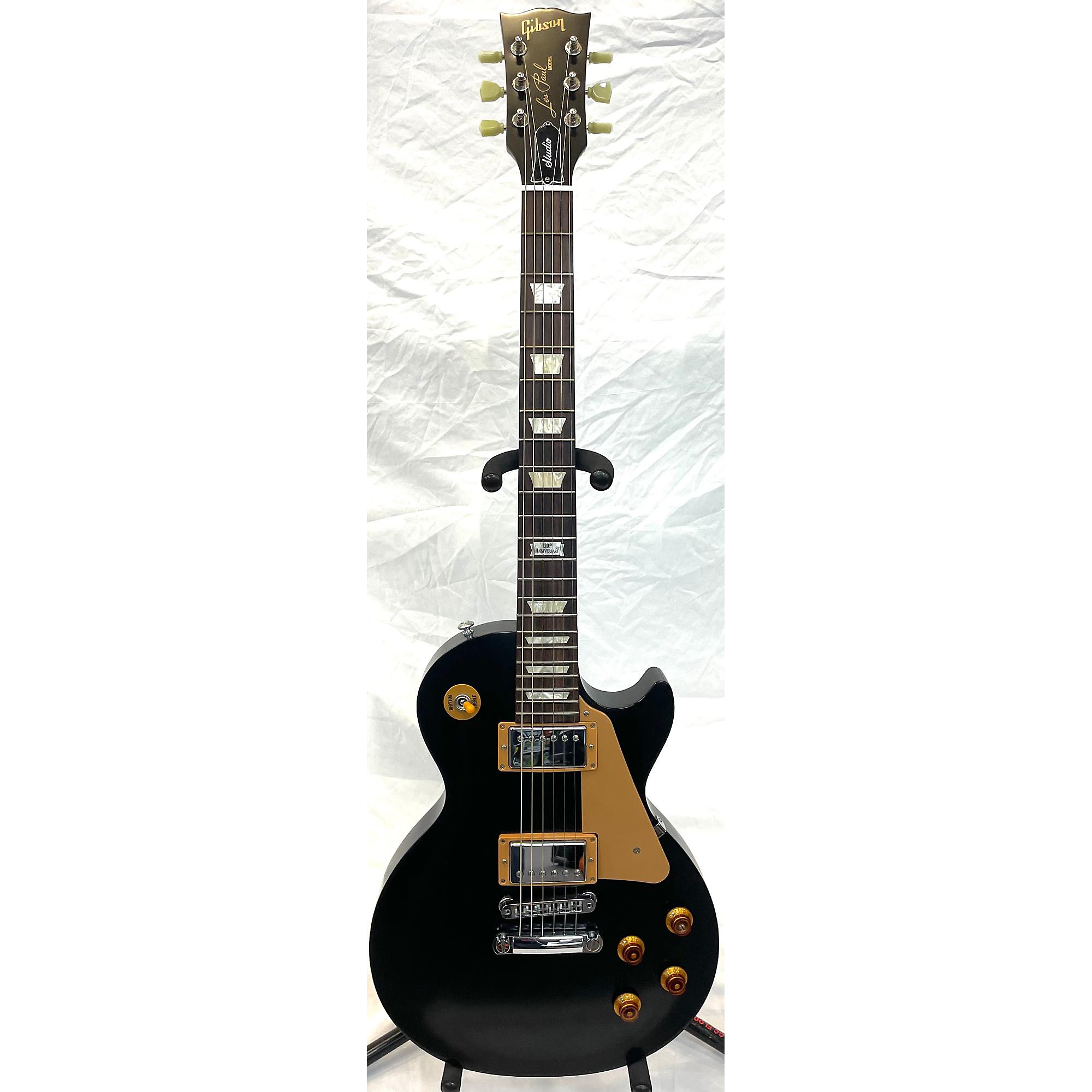 Used Gibson 120th Anniversary Les Paul Studio Solid Body Electric Guitar  matte black | Guitar Center