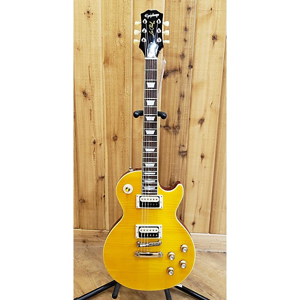 Used Epiphone Used Epiphone Slash Signature Les Paul Classic Yellow Solid Body Electric Guitar