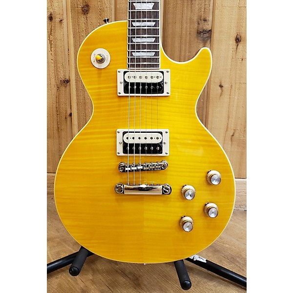 Used Epiphone Used Epiphone Slash Signature Les Paul Classic Yellow Solid Body Electric Guitar