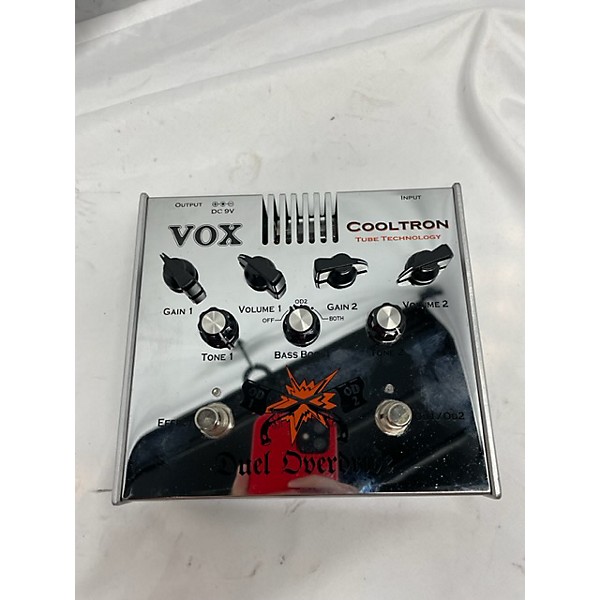 Used VOX DUEL OVERDRIVE Effect Pedal