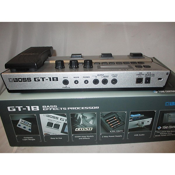 Used BOSS GT1B Bass Effect Pedal