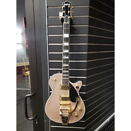 Used Gretsch Guitars Used Gretsch Guitars G6229TG Sparkle Jet Champagne Solid Body Electric Guitar