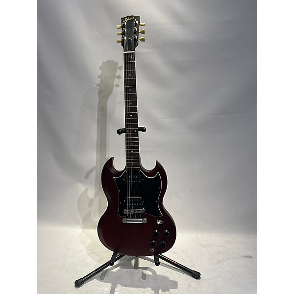 Used Gibson Used Gibson SG Standard Satin Red Solid Body Electric Guitar