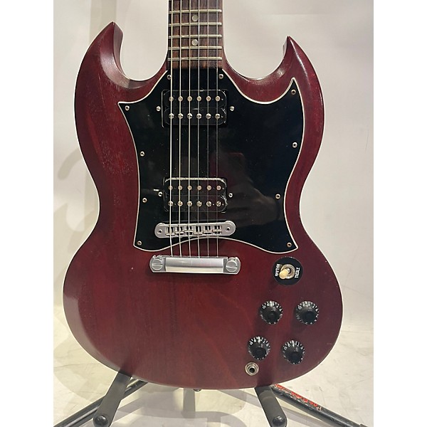 Used Gibson Used Gibson SG Standard Satin Red Solid Body Electric Guitar