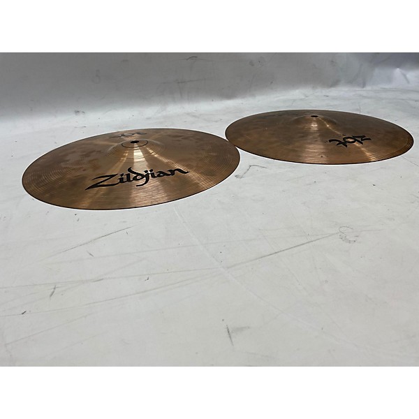 Used Zildjian 13in ZBT Hi Hat Pair Cymbal