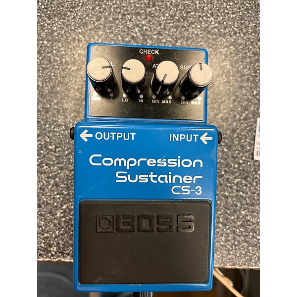 Used BOSS CS3 Compressor Sustainer Effect Pedal