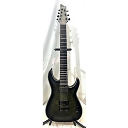 Used Schecter Guitar Research Used Schecter Guitar Research KM-7 Black Solid Body Electric Guitar