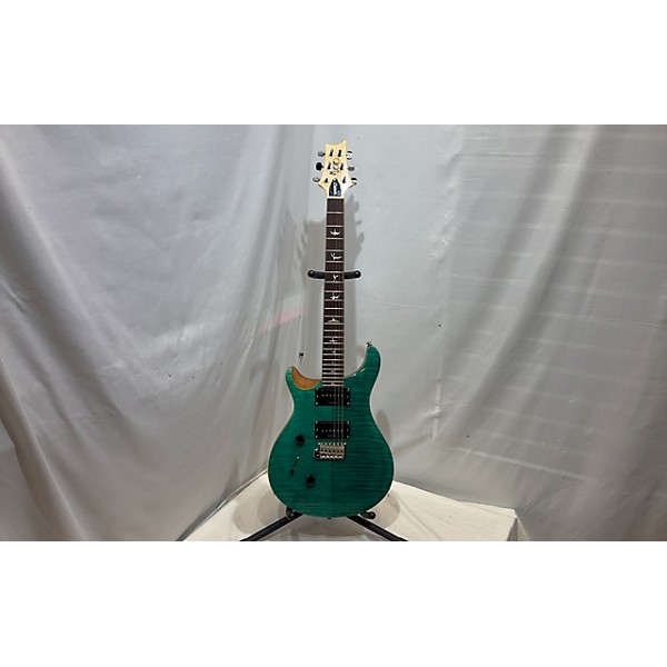 Used PRS Used PRS SE Custom 24 Green Solid Body Electric Guitar