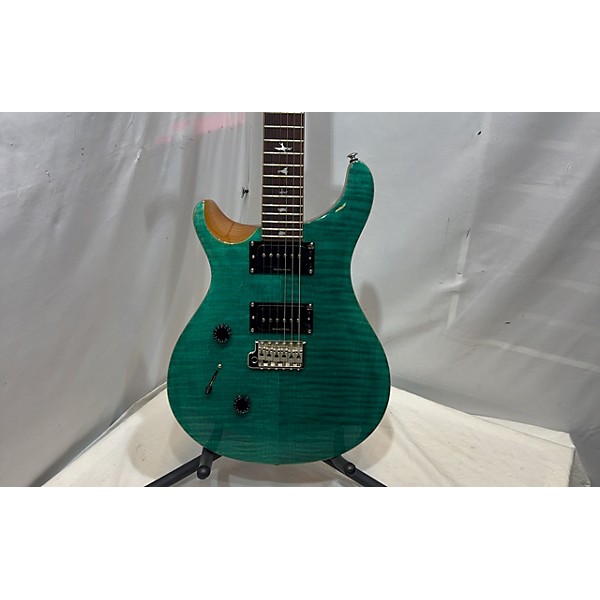 Used PRS Used PRS SE Custom 24 Green Solid Body Electric Guitar