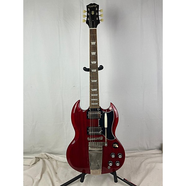 Used Epiphone Used 2020 Epiphone Les Paul 61 Reissue Sg Cherry Solid Body Electric Guitar