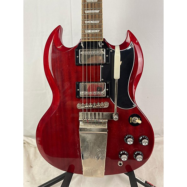 Used Epiphone Used 2020 Epiphone Les Paul 61 Reissue Sg Cherry Solid Body Electric Guitar