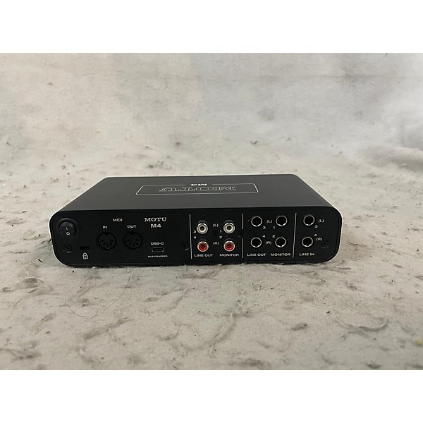 Used MOTU M4 Audio Interface