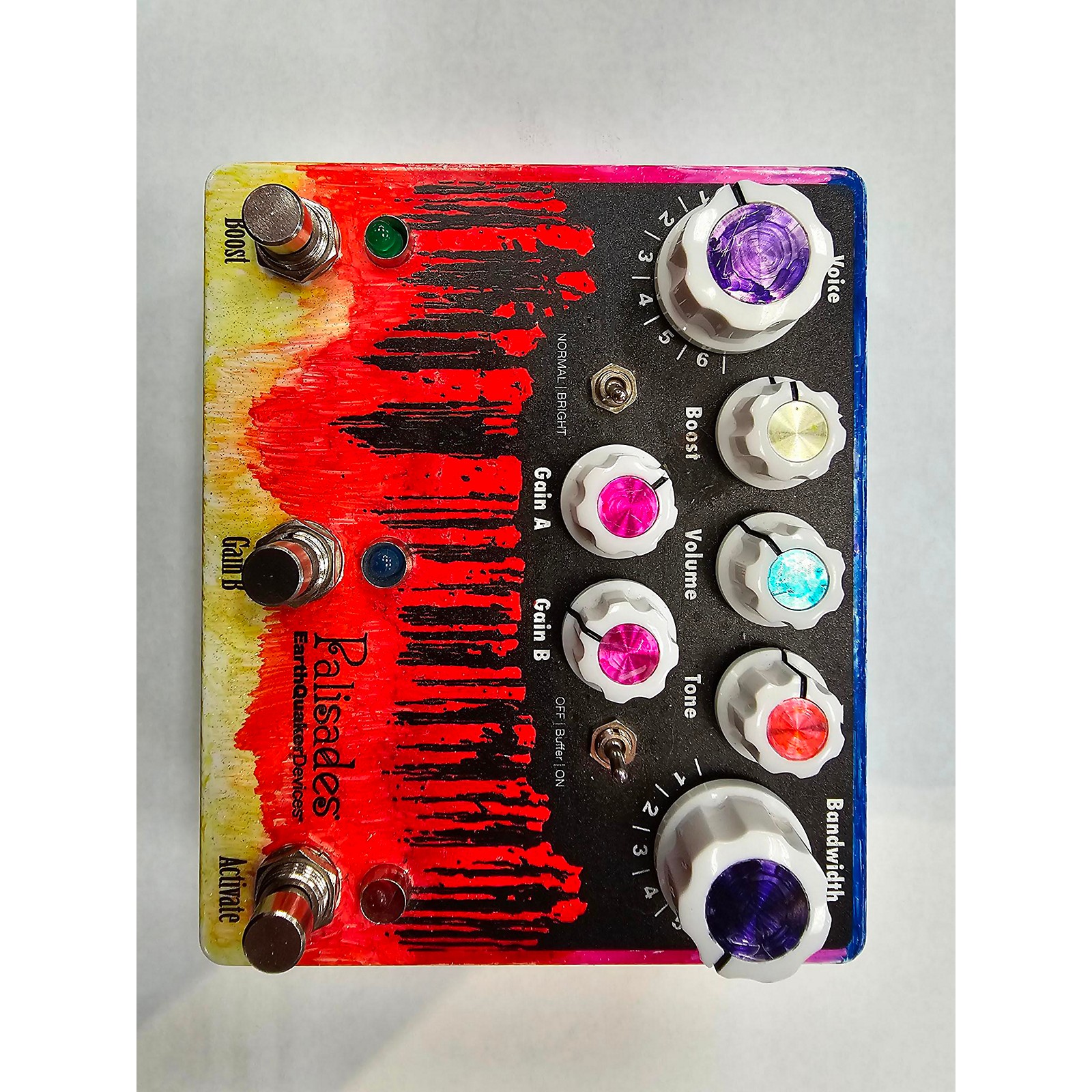 Used EarthQuaker Devices Palisades Mega Ultimate Overdrive Effect Pedal ...