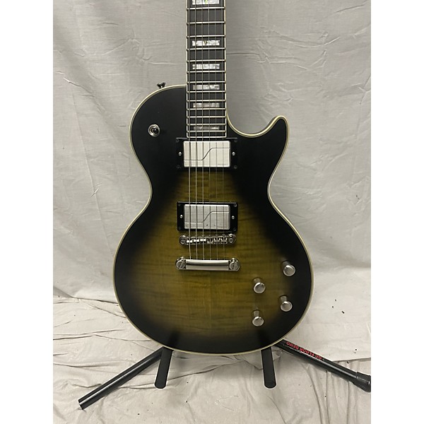 Used Epiphone Used Epiphone Les Paul Prophecy Custom EX Tiger Olive Solid Body Electric Guitar