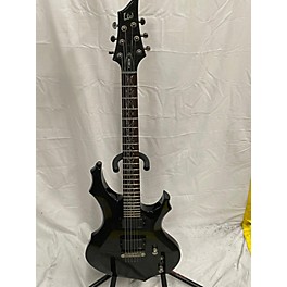 Used ESP Used ESP LTD F400FM Trans Black Solid Body Electric Guitar