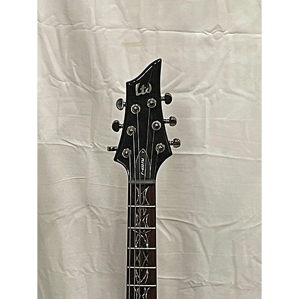 Used ESP Used ESP LTD F400FM Trans Black Solid Body Electric Guitar Trans  Black | Guitar Center