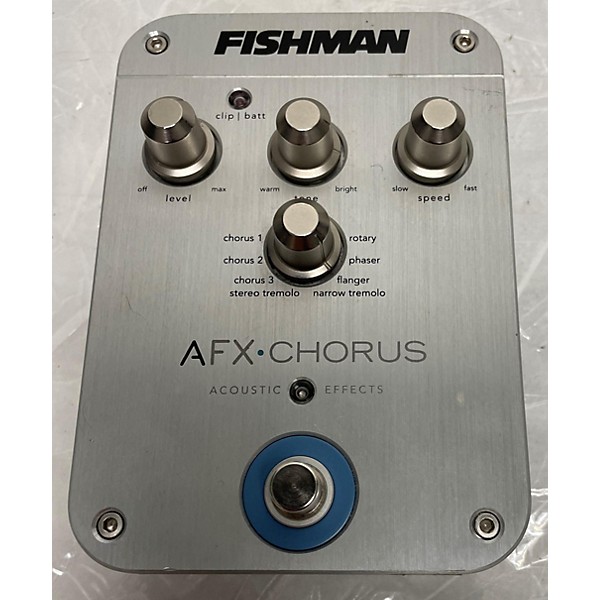 Used Fishman Afx Chorus Effect Pedal