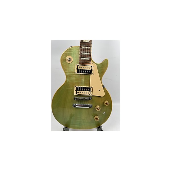 Used Gibson Used 2014 Gibson Les Paul Classic 120th Anniversary Model Seafoam Green Solid Body Electric Guitar