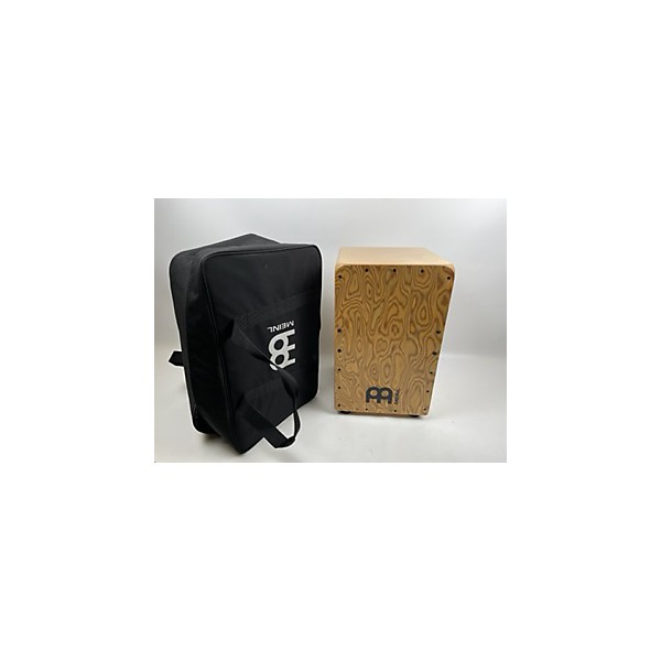 Used MEINL Woodcraft Series String Cajon With Makah Burl Frontplate Makah Burl Cajon