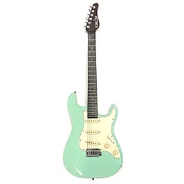 Used Schecter Guitar Research Used Schecter Guitar Research Nick Johnston Custom Shop Mint Green Solid Body Electric Guitar