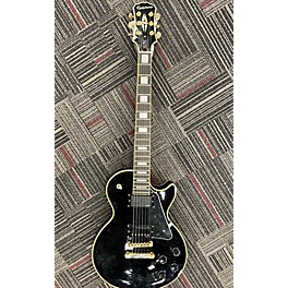 Used Epiphone Used Epiphone LES PAUL STUDIO CUSTOM FISHMAN FLUENCE Black Solid Body Electric Guitar