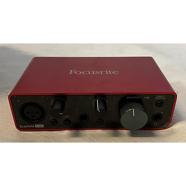 Used Focusrite Scarlett Solo Gen 3 Audio Interface