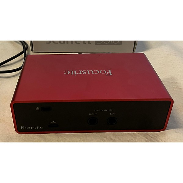 Used Focusrite Scarlett Solo Gen 3 Audio Interface