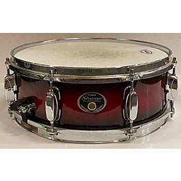 Used TAMA Used TAMA 6X14 Silverstar Snare Drum Crimson Red Burst