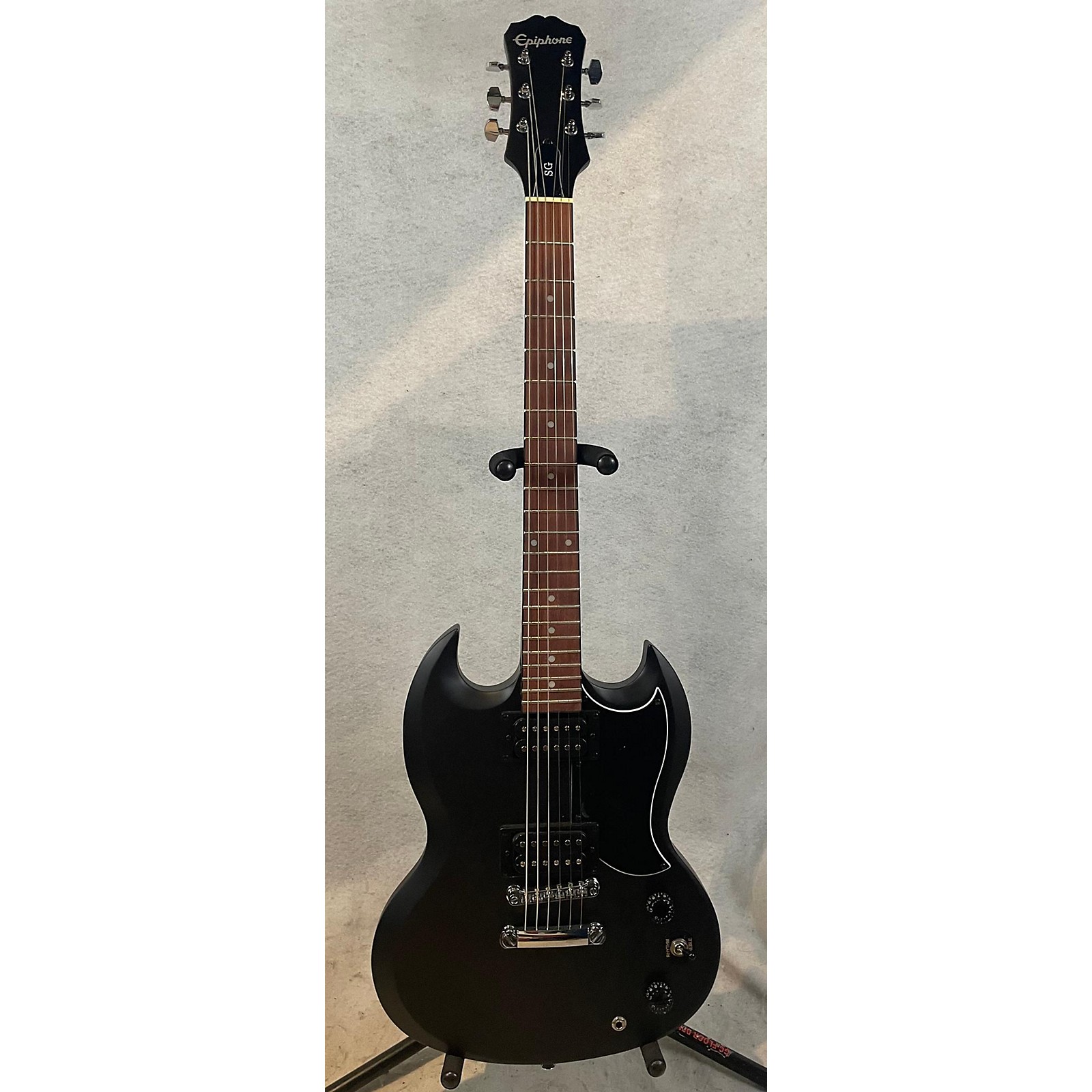 Used Epiphone SG Special Bolt On Solid Body Electric Guitar Black