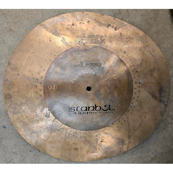 Used Istanbul Agop 17in Clap Stack Extension Pack Cymbal