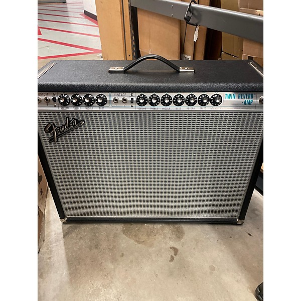 Used Fender 1968 Custom Twin Reverb 85W 2x12 Tube Guitar Combo Amp