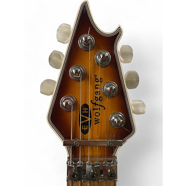 Used 2009 EVH Wolfgang USA Tobacco Sunburst Solid Body Electric Guitar