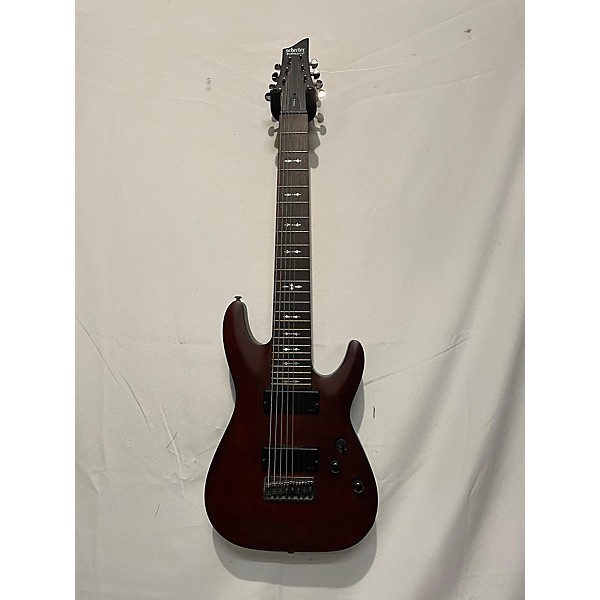 Used Schecter Guitar Research Omen 8 Solid Body Electric Guitar