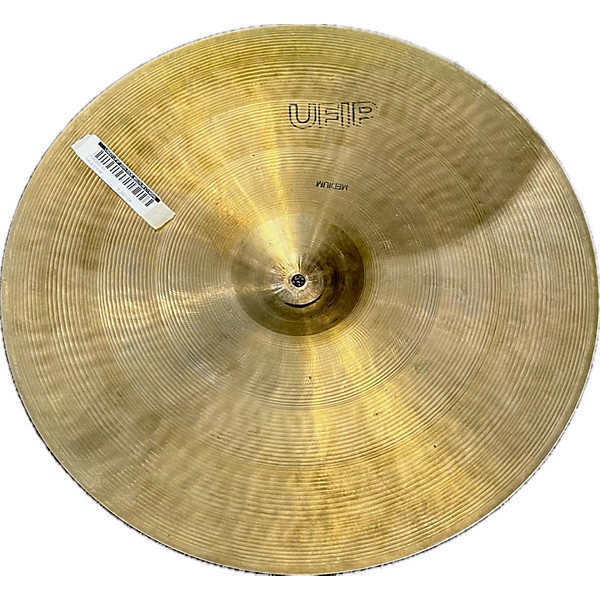 Used UFIP 20in Ride Medium Cymbal