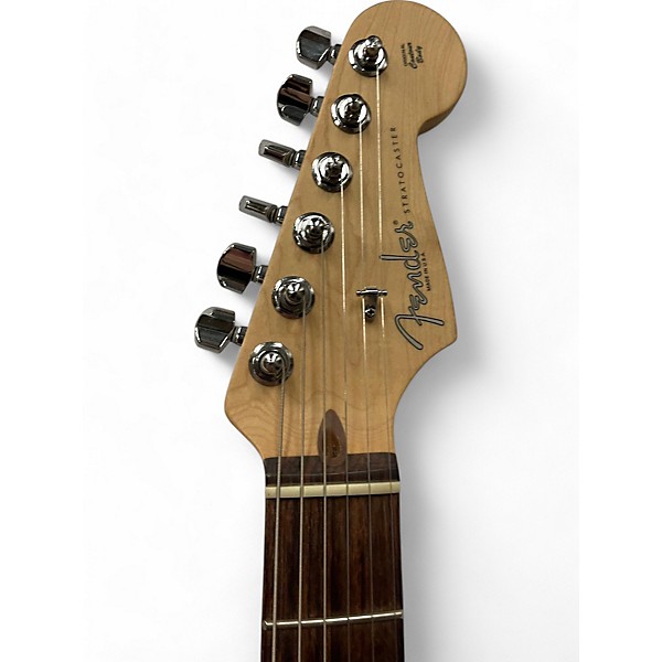 Used Fender VG Stratocaster Black Solid Body Electric Guitar