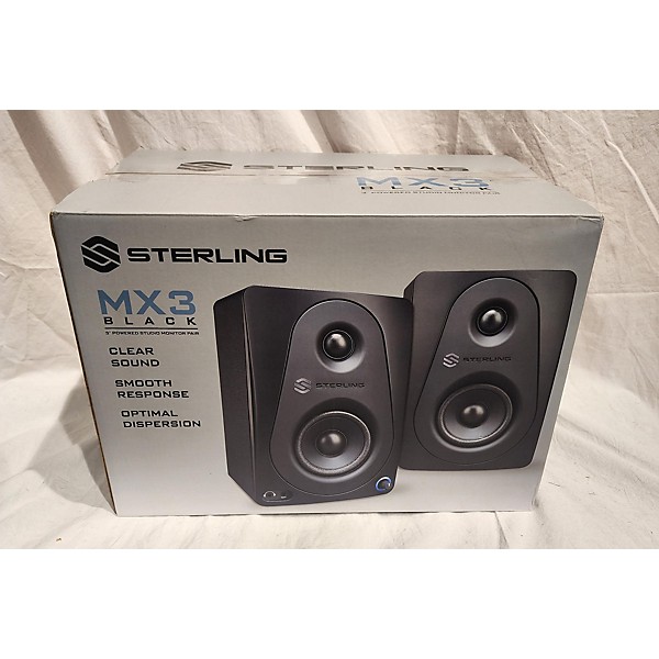 Used Sterling Audio MX3 Pair Powered Monitor