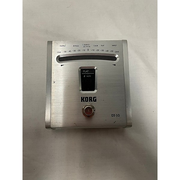 Used KORG Dt10 Tuner Pedal