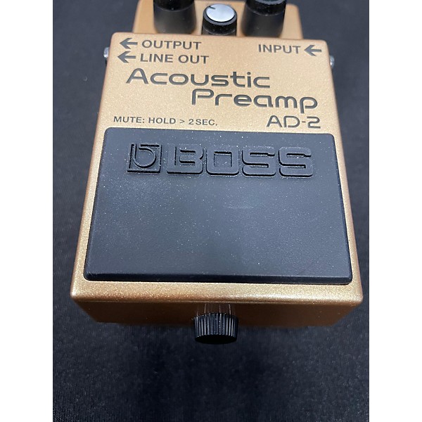 Used BOSS AD2 Acoustic Preamp Guitar Preamp