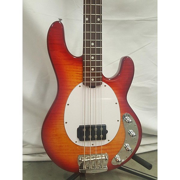 Used Sterling by Music Man Used Sterling By Music Man Ray34 Heritage Cherry Sunburst Electric Bass Guitar