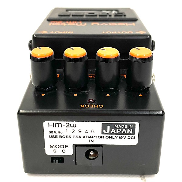 Used BOSS HM2W Effect Pedal