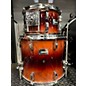 Used Used Odery 3 piece Eyedentity Bubinga/Sapele Explosion 2 Tone Sunburst Drum Kit