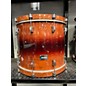 Used Used Odery 3 piece Eyedentity Bubinga/Sapele Explosion 2 Tone Sunburst Drum Kit