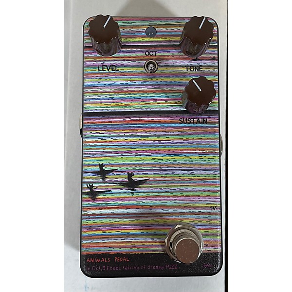 Used Animals Pedal In Oct 3 Foxes Talking Of Dreamy Fuzz Effect Pedal