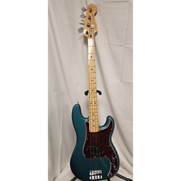 Used Fender Used Fender Standard Precision Bass Ocean Turquoise Electric Bass Guitar