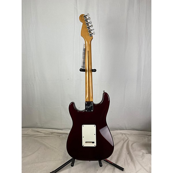 Used Fender Used Fender American Standard Stratocaster Candy Apple Red Solid Body Electric Guitar