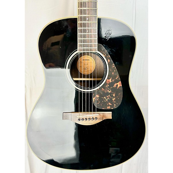 Used Yamaha LL6 Acoustic Guitar Black | Guitar Center