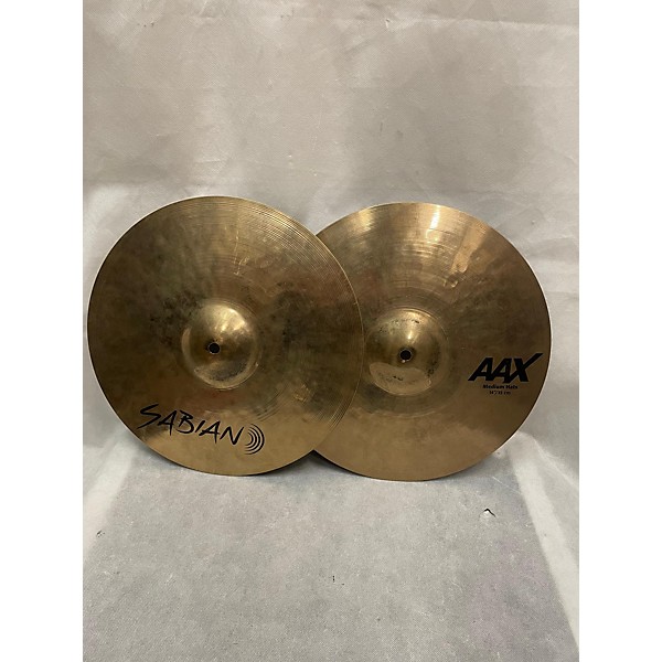 Used SABIAN Used SABIAN 14in AAX Medium Pair Cymbal