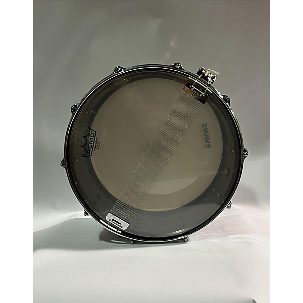 Used Gretsch Drums 14X6.5 Hammered Black Steel Snare Drum